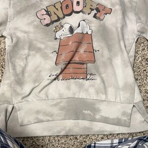 Snoopy Kids Shirt - Gray